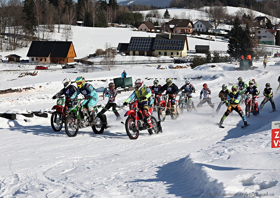 MČR v motoskijöringu Dobřany v Orlických horách