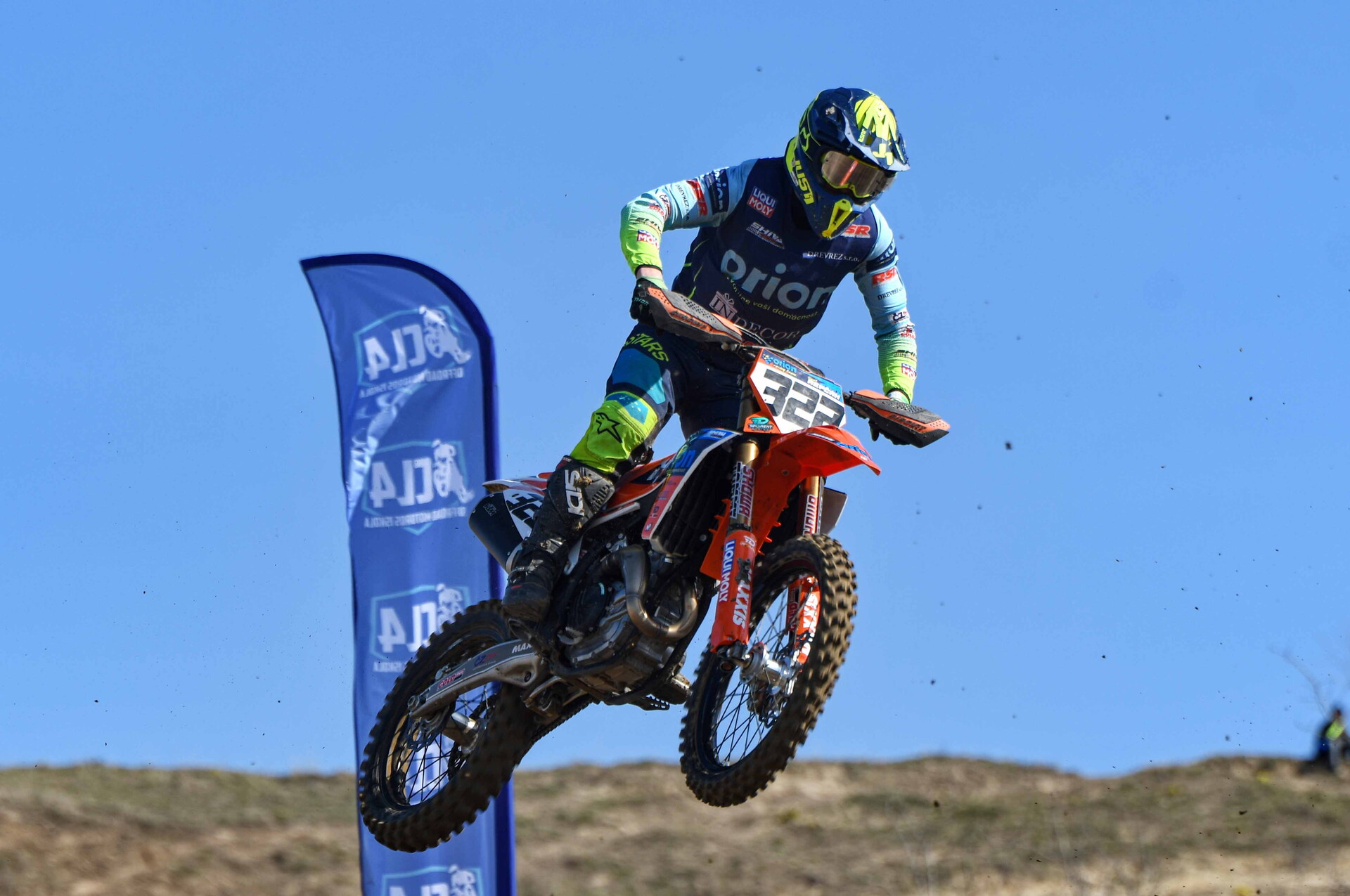Pavol Repčák (Orion Racing, KTM) odpálil sezonu v Maďarsku...
