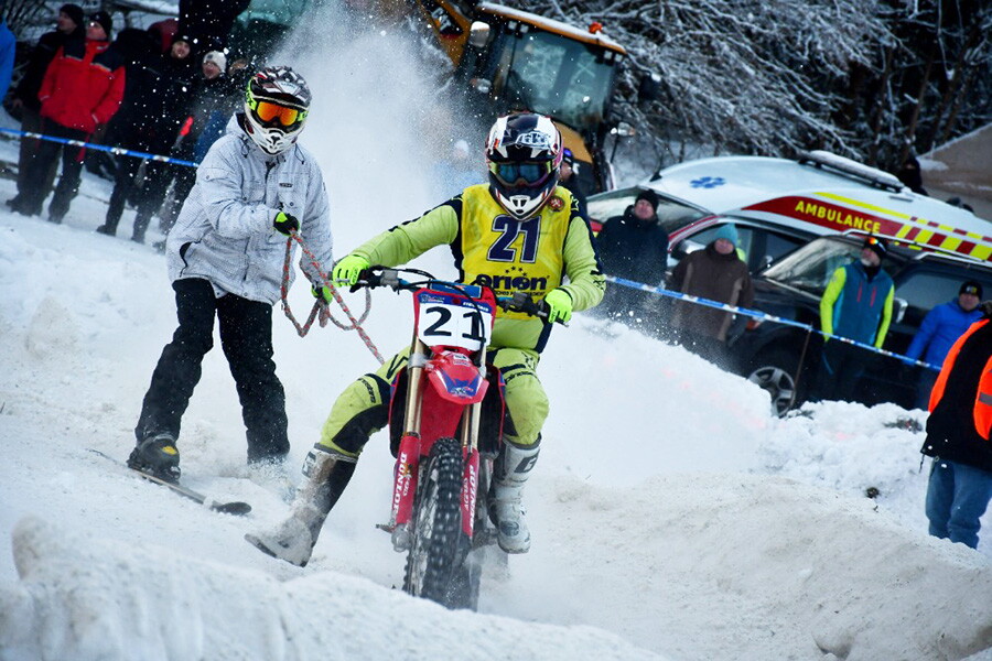 Pozvání na motoskijöring do Klášterce 19. 1. 2025
