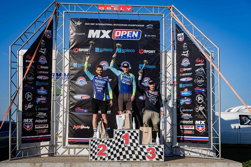 Druhý závod MM SR MX Open hostily 27. dubna Gbely