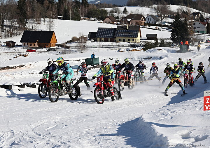 MČR v motoskijöringu Dobřany v Orlických horách