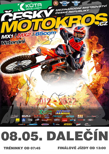 Dalečín zahájí letošní sezónu Kůta MMČR v motokrosu Dalečín zahájí letošní sezónu Kůta MMČR v motokrosu