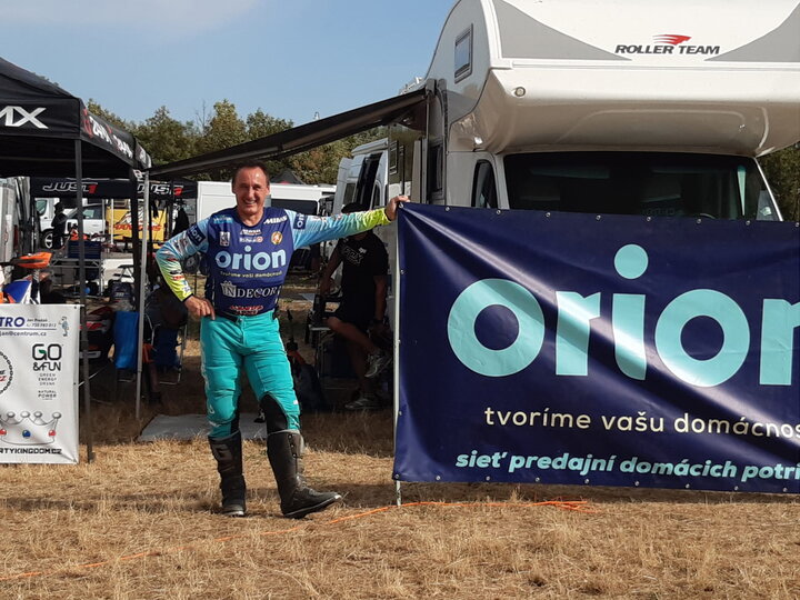 Motokrosaři Orionu Racing vybojovali medaile na Slovensku Motokrosaři Orionu Racing vybojovali medaile na Slovensku