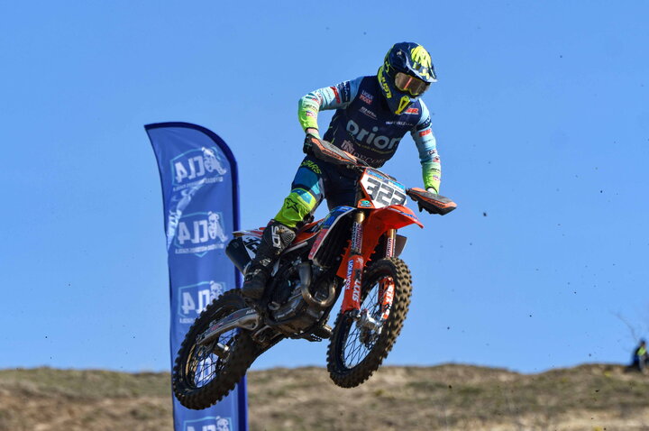 Pavol Repčák (Orion Racing, KTM) odpálil sezonu v Maďarsku...