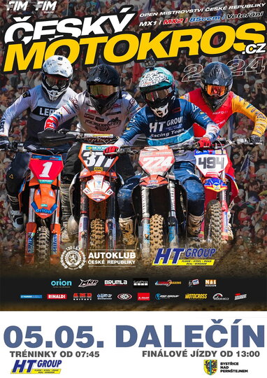 Sezóna HT Group Open mistrovství ČR v motokrosu startuje v Dalečíně Sezóna HT Group Open mistrovství ČR v motokrosu startuje v Dalečíně