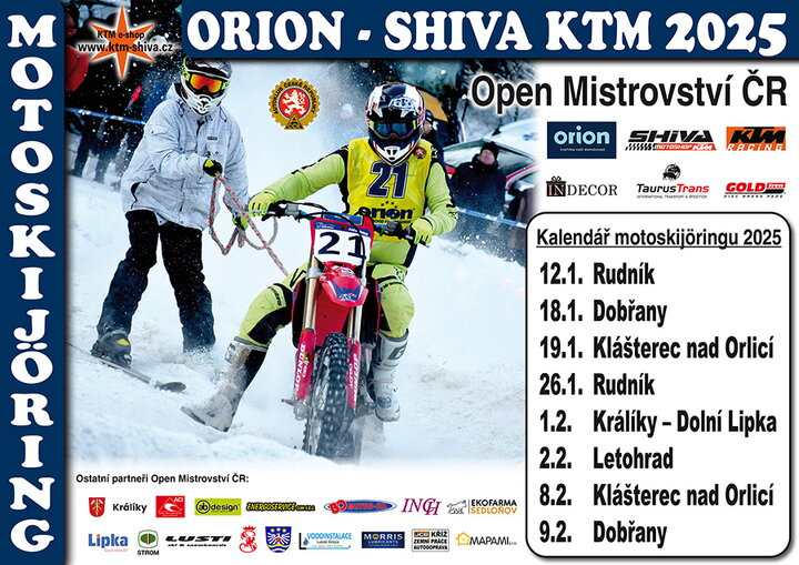 Pozvání na motoskijöring do Rudníku 22. 2. 2025