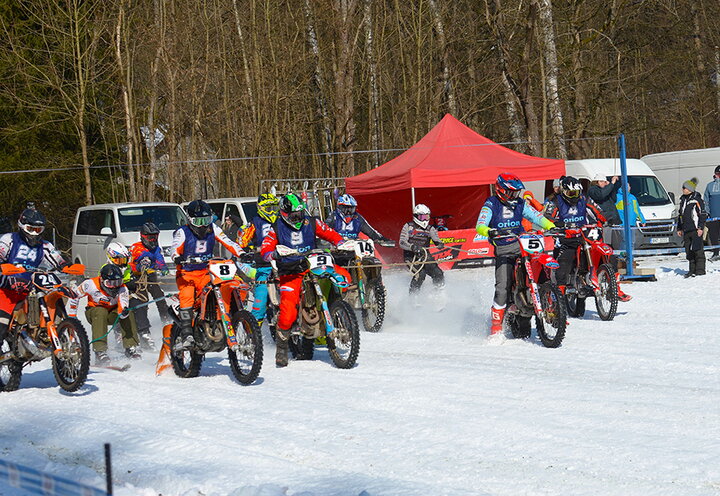 MČR v motoskijöringu – Rudník 22. 2. 2025